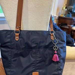 Sak brand nylon shoulder bag.